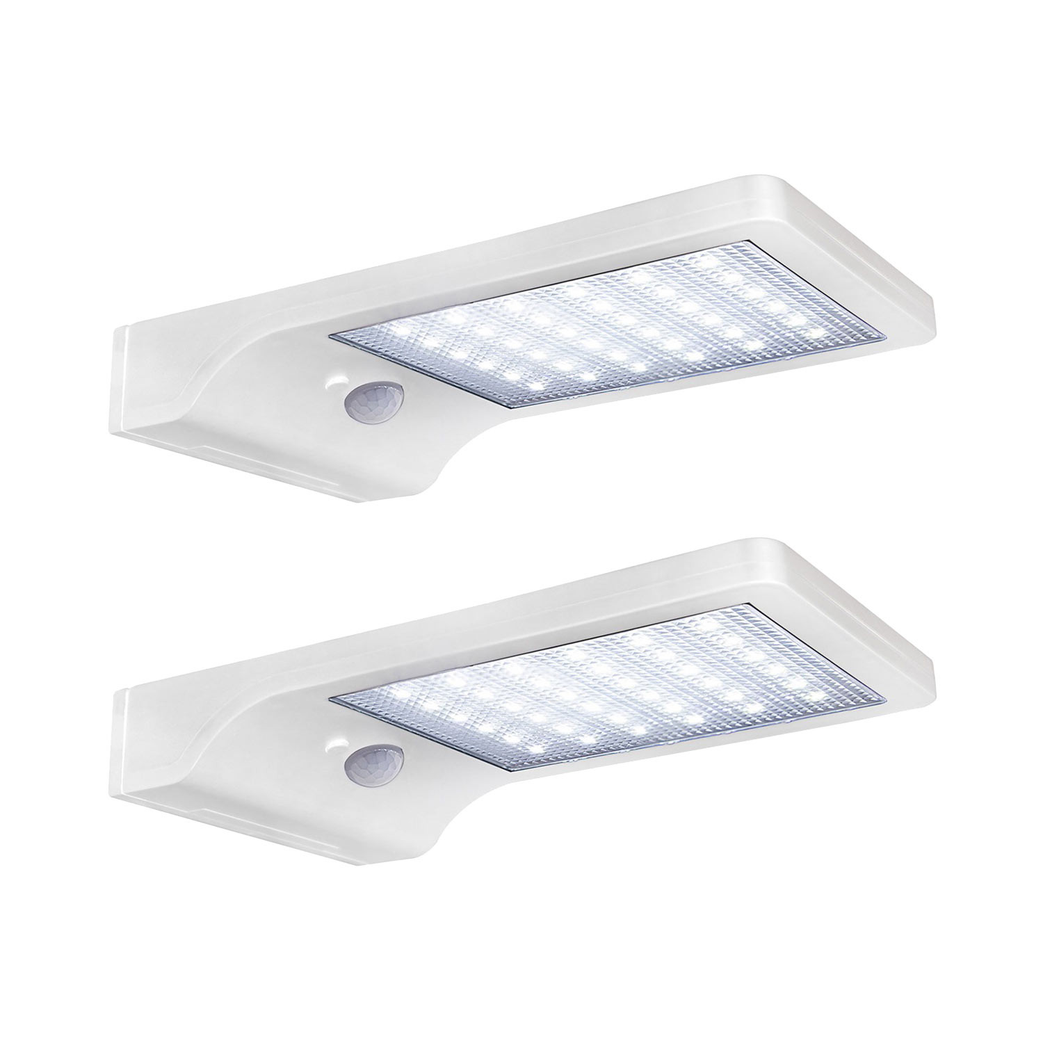 Pack 2 Apliques de Pared Solares LED Exterior con Sensor de Movimiento 3000K 7hSevenOn Outdoor Apliques de Exterior 1